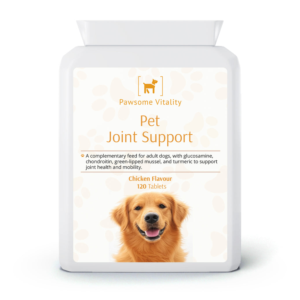 Pawsome Vitality Joint Support + Mobility (120 Chicken-Flavoured Tablets)