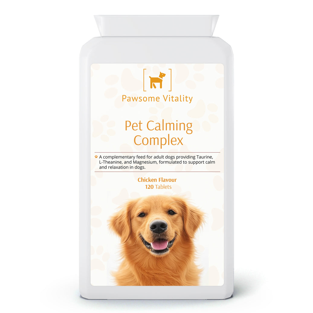 Pawsome Vitality Pet Calming Complex – 120 Tablets (Chicken Flavour)